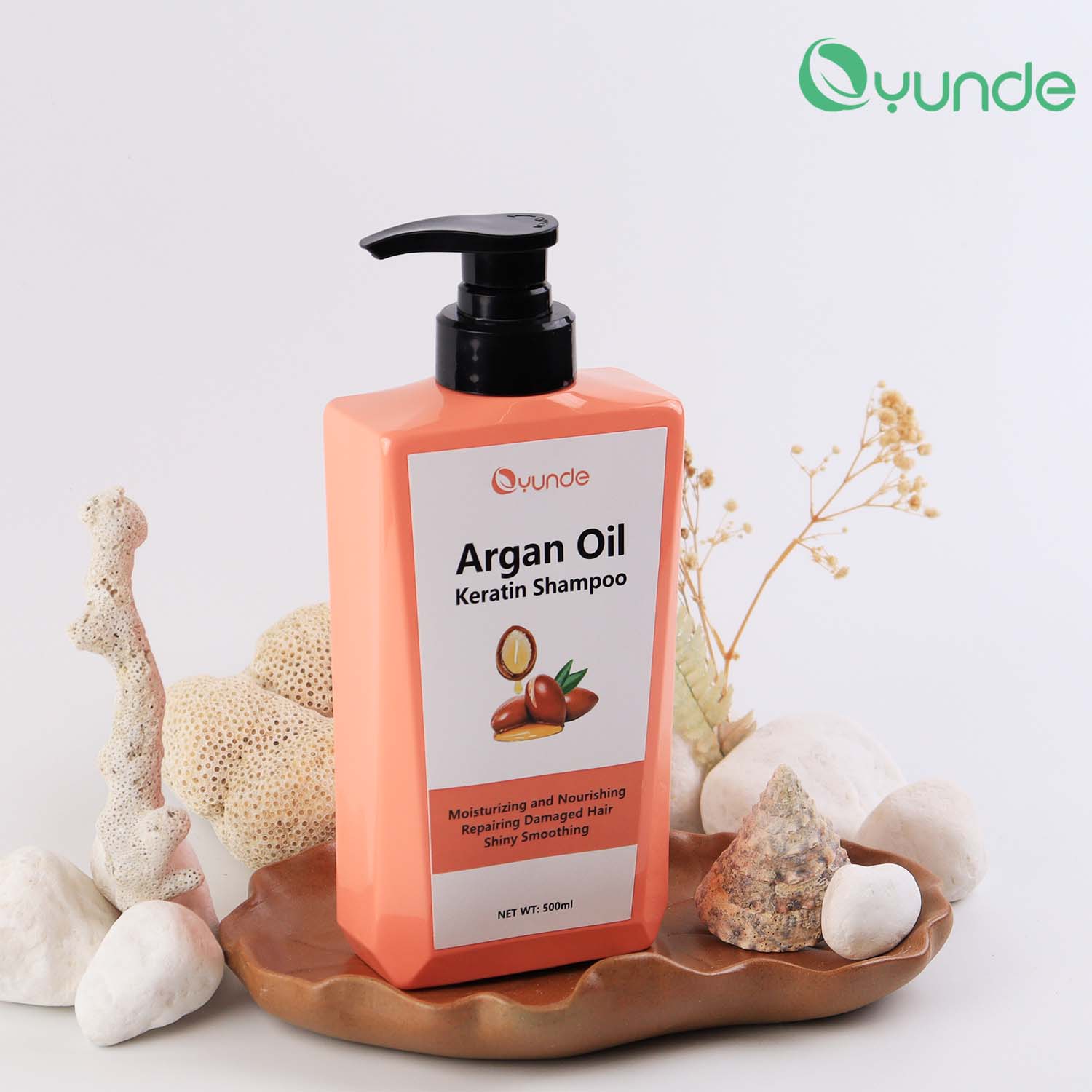 Moroccan Argan Repair Shampoo – Repair Damaged Hair, Prevent Split Ends & Enhance Shine