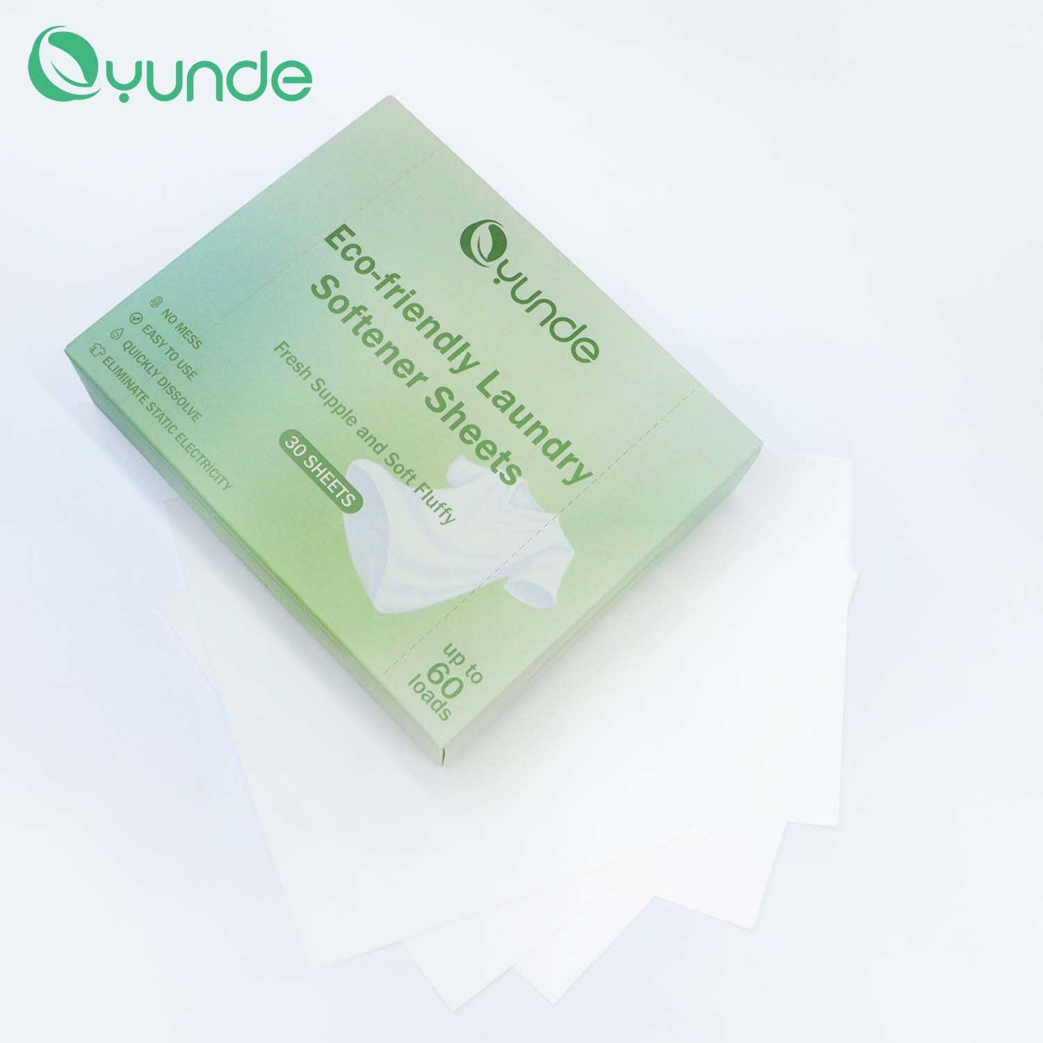 Eco-Friendly Laundry Softener Sheets – Gentle, Fresh, and Residue-Free