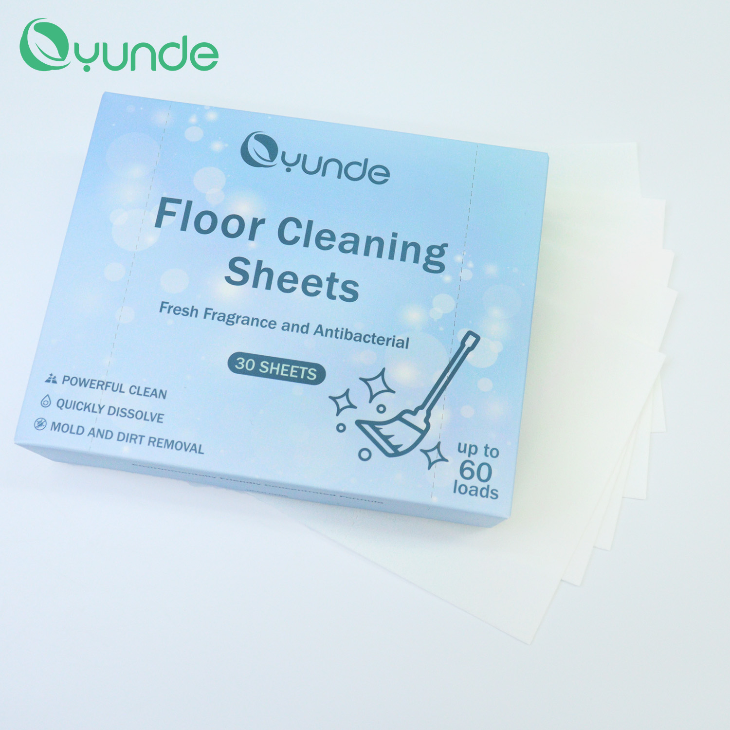 Ultra-Powerful Floor Cleaner Sheets for Deep Dirt Removal
