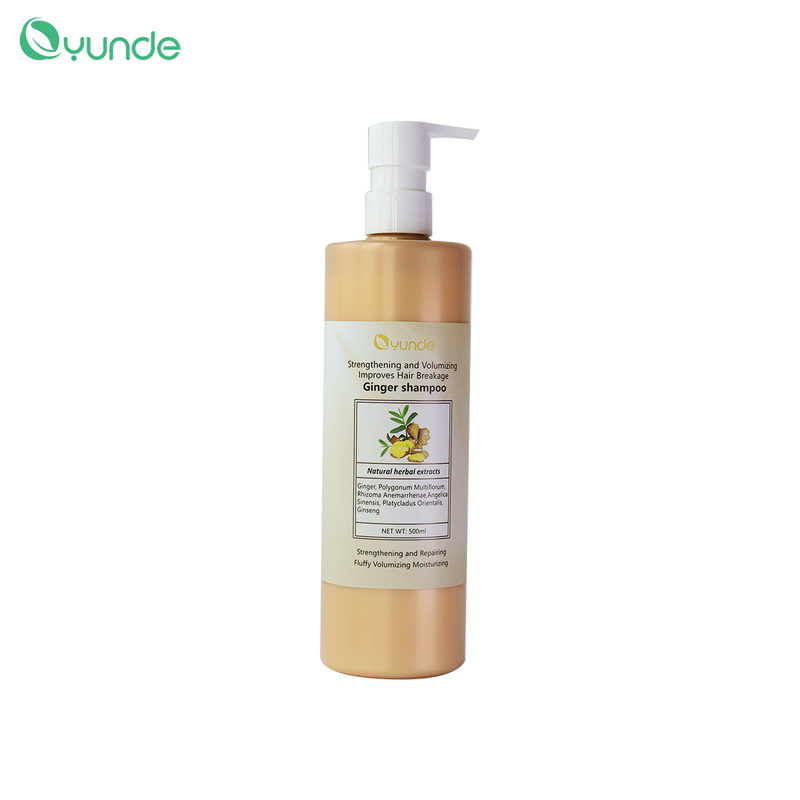 Natural plant extract, ginger shampoo