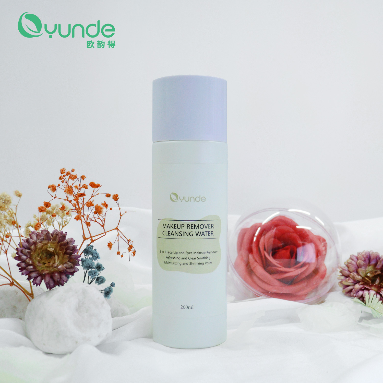 All-Natural Makeup Remover Water for a Fresh, Clean Face